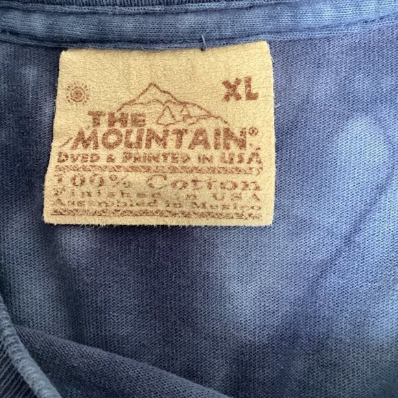 Purple Tie Dye Kitten Kitty Cat Graphic Tee Women Sz XL #57W - Picture 6 of 8